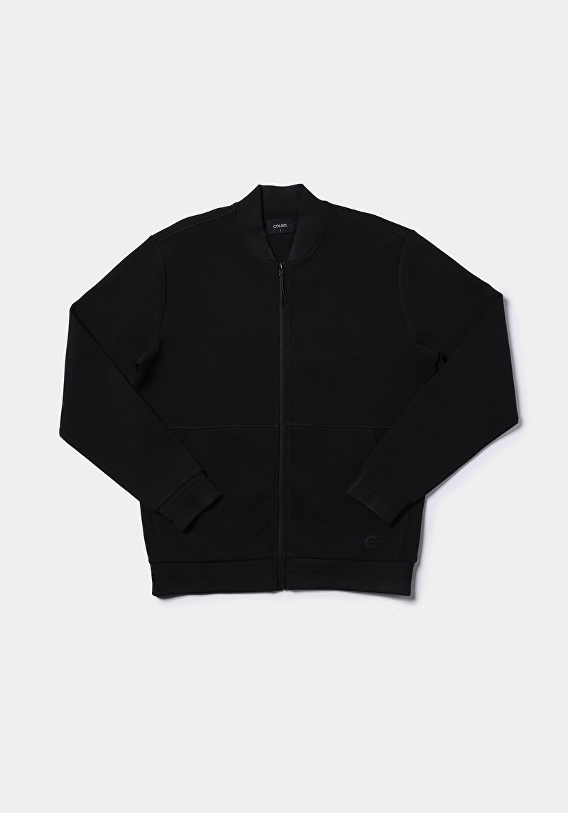 Afișați detalii pentru Jacheta De Barbati Negru Regular Fit  Cl1077952