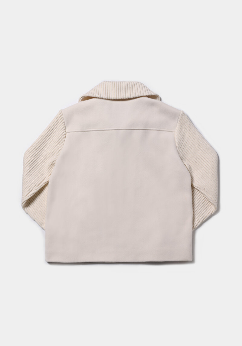 Afișați detalii pentru Jacheta De Dama Ecru Regular Fit  Cl1077971