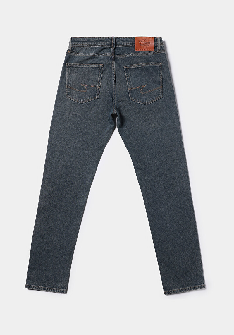 Afișați detalii pentru Pantaloni De Barbati Verde Regular Fit 067 Jack Cl1078177