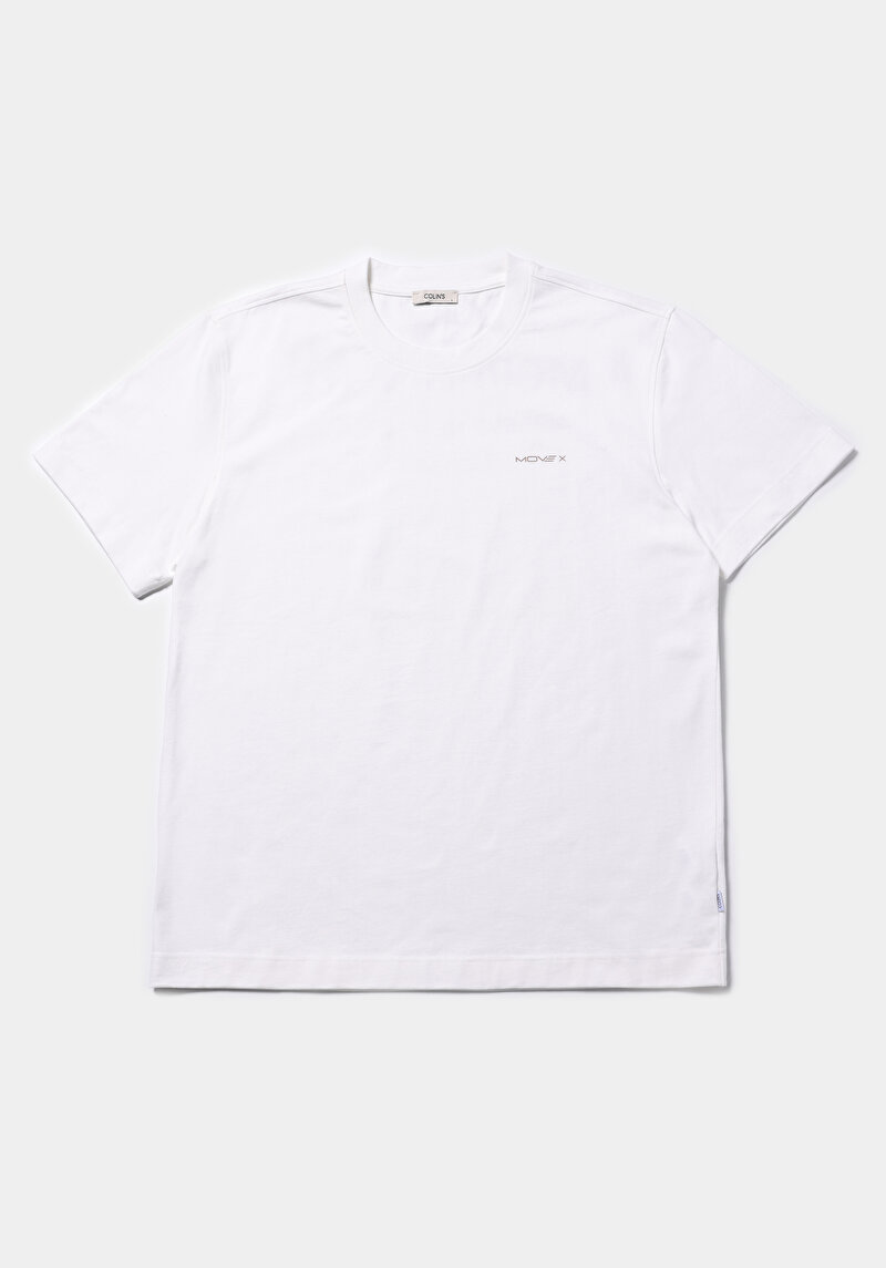 Afișați detalii pentru Tricou Cu Maneca Scurta De Barbati Alb Comfort Fit  Cl1078182