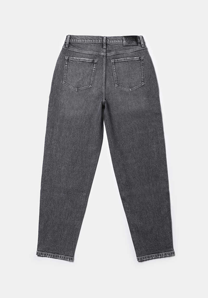 Afișați detalii pentru Pantaloni De Dama Negru Mom Fit 896  Maria Cl1078234