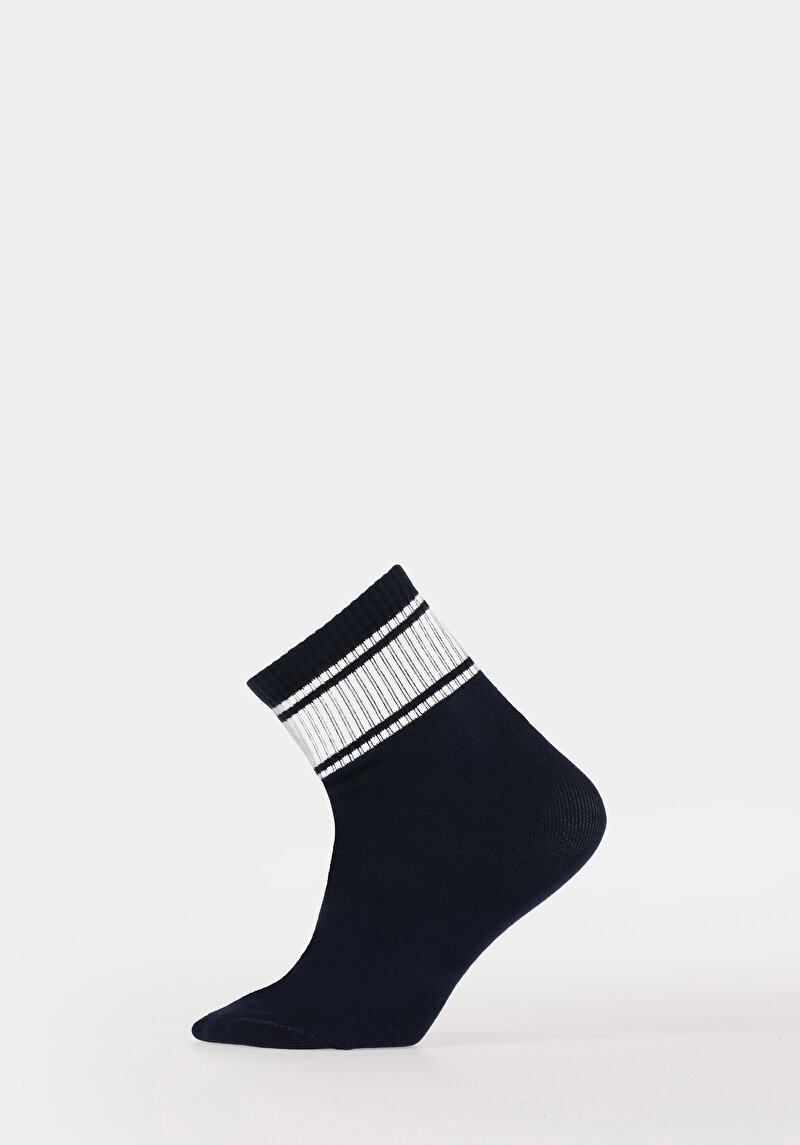 Imagine a Sosete De Barbati Albastru Marin Modern Fit  Cl1079538