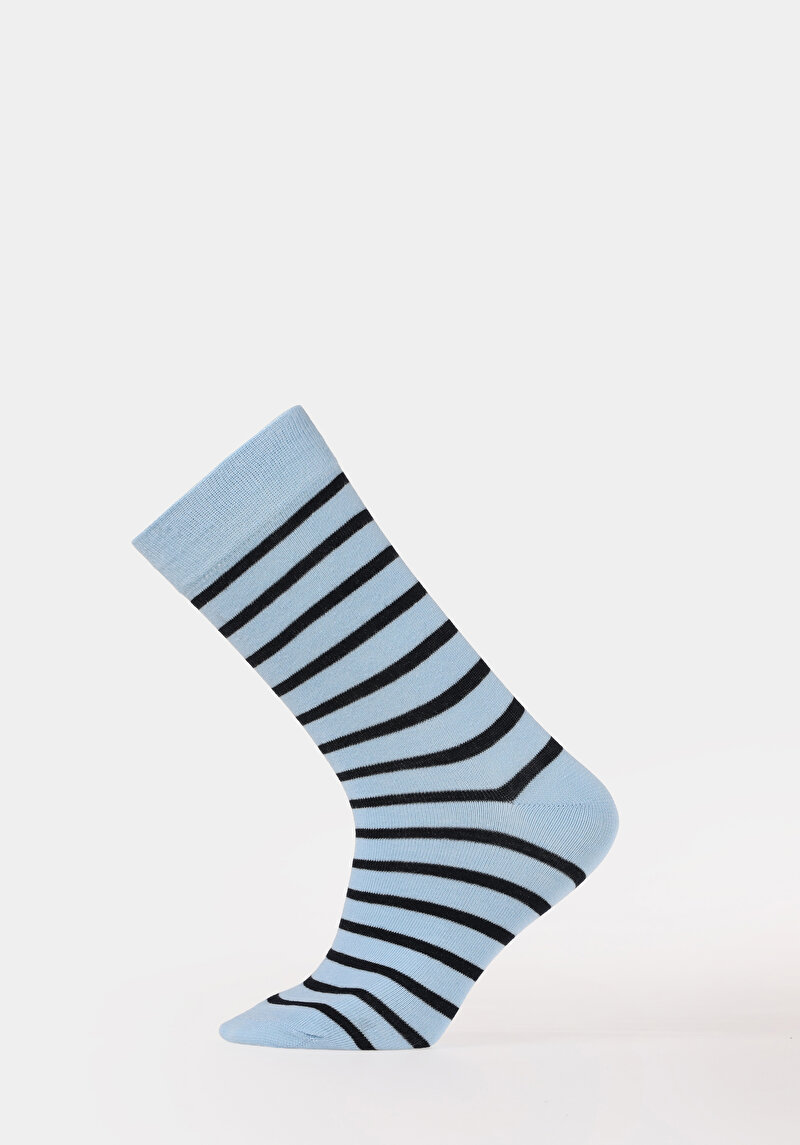 Imagine a Sosete De Barbati Albastru Modern Fit  Cl1079539