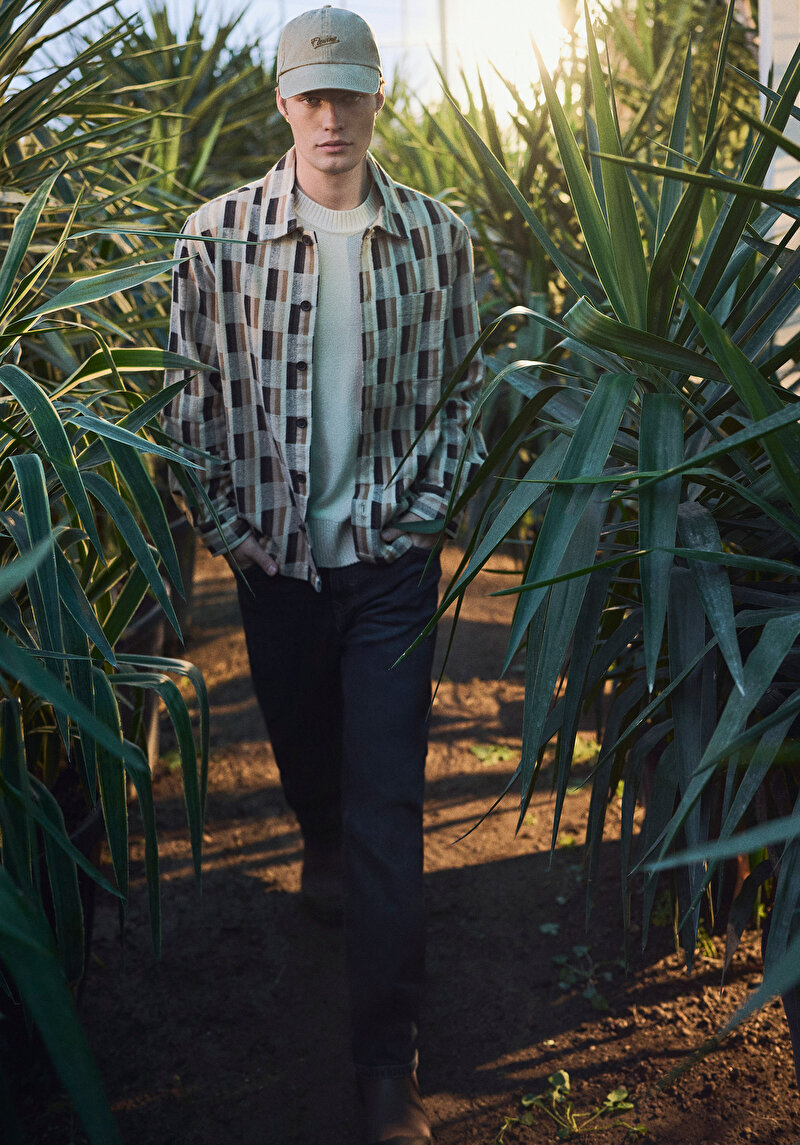 Imagine a Jachetă De Barbati Bej Comfort Fit Cl1077615