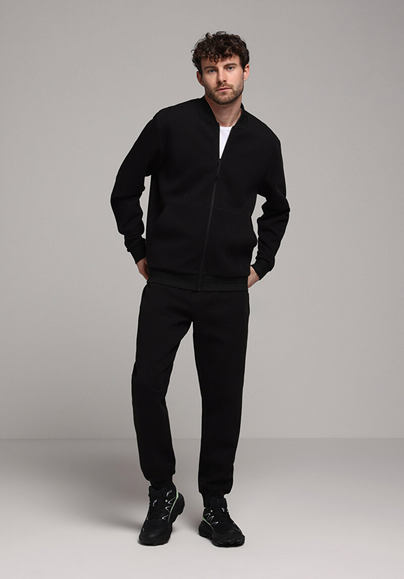 Imagine a Jacheta De Barbati Negru Regular Fit Cl1077952