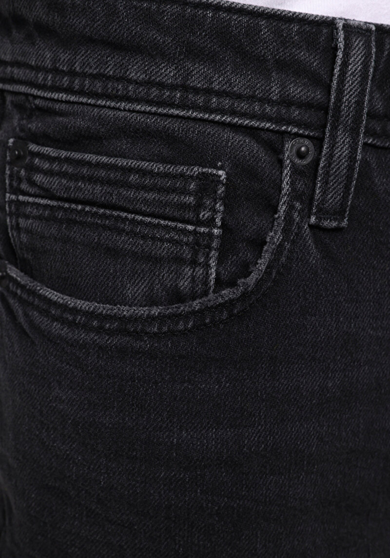 Afișați detalii pentru Pantaloni De Barbati Negru Loose Straight Fit  Cl1078167