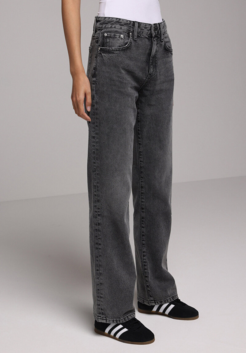 Afișați detalii pentru Pantaloni De Dama Negru Straight Fit  Cl1078210