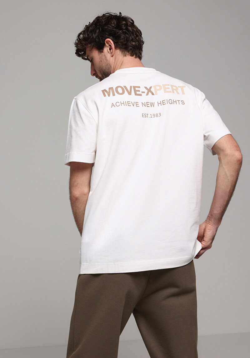 Imagine a Tricou Cu Maneca Scurta De Barbati Alb Comfort Fit Cl1078182