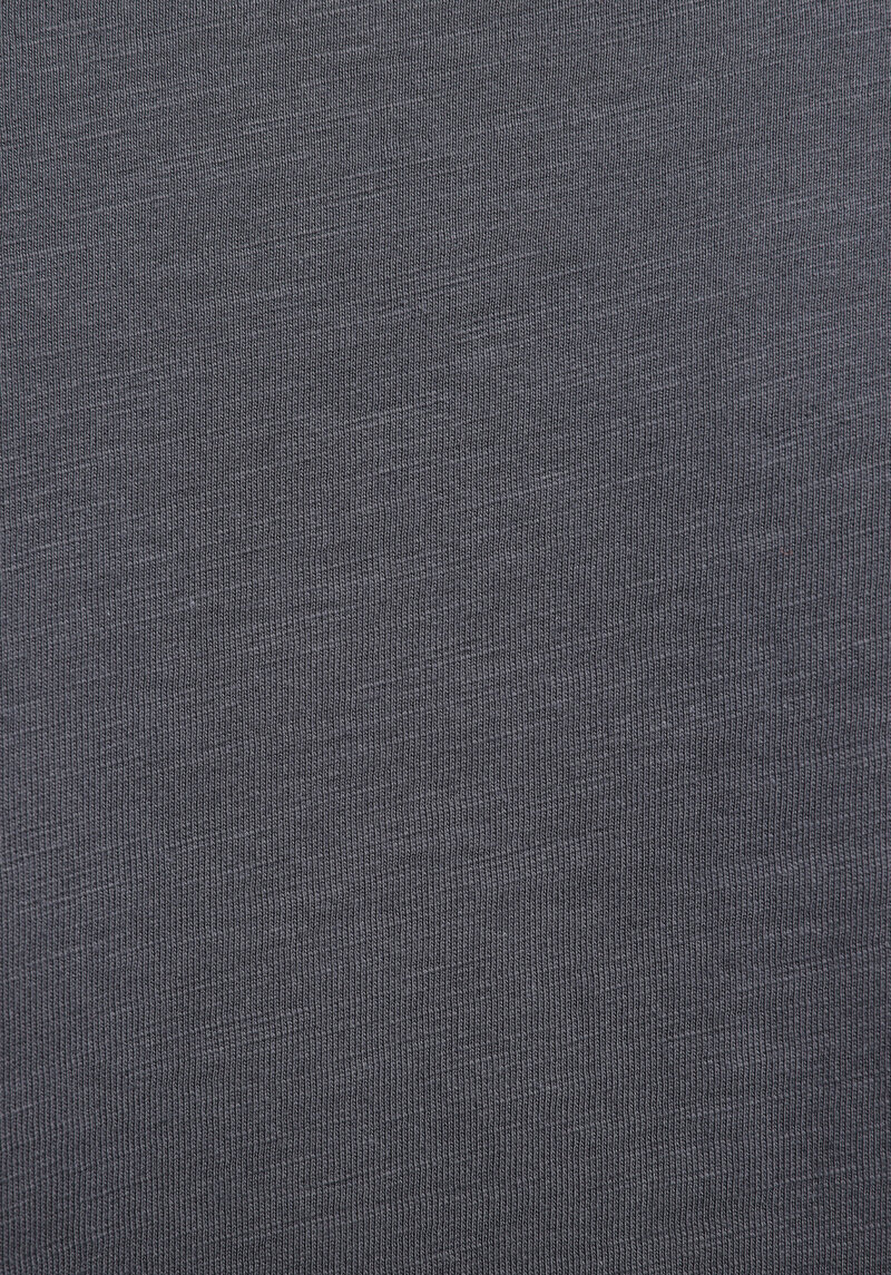 Afișați detalii pentru Regular Fit Round Neck Drept Bărbați Antracit Tricou Cu Mânecă Scurtă