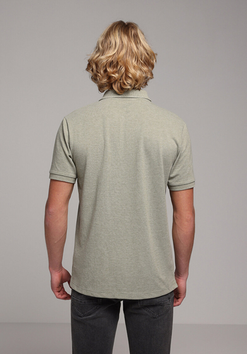 Imagine a Tricou Polo Cu Maneca Scurta De Barbati Regular Fit Cl1073960