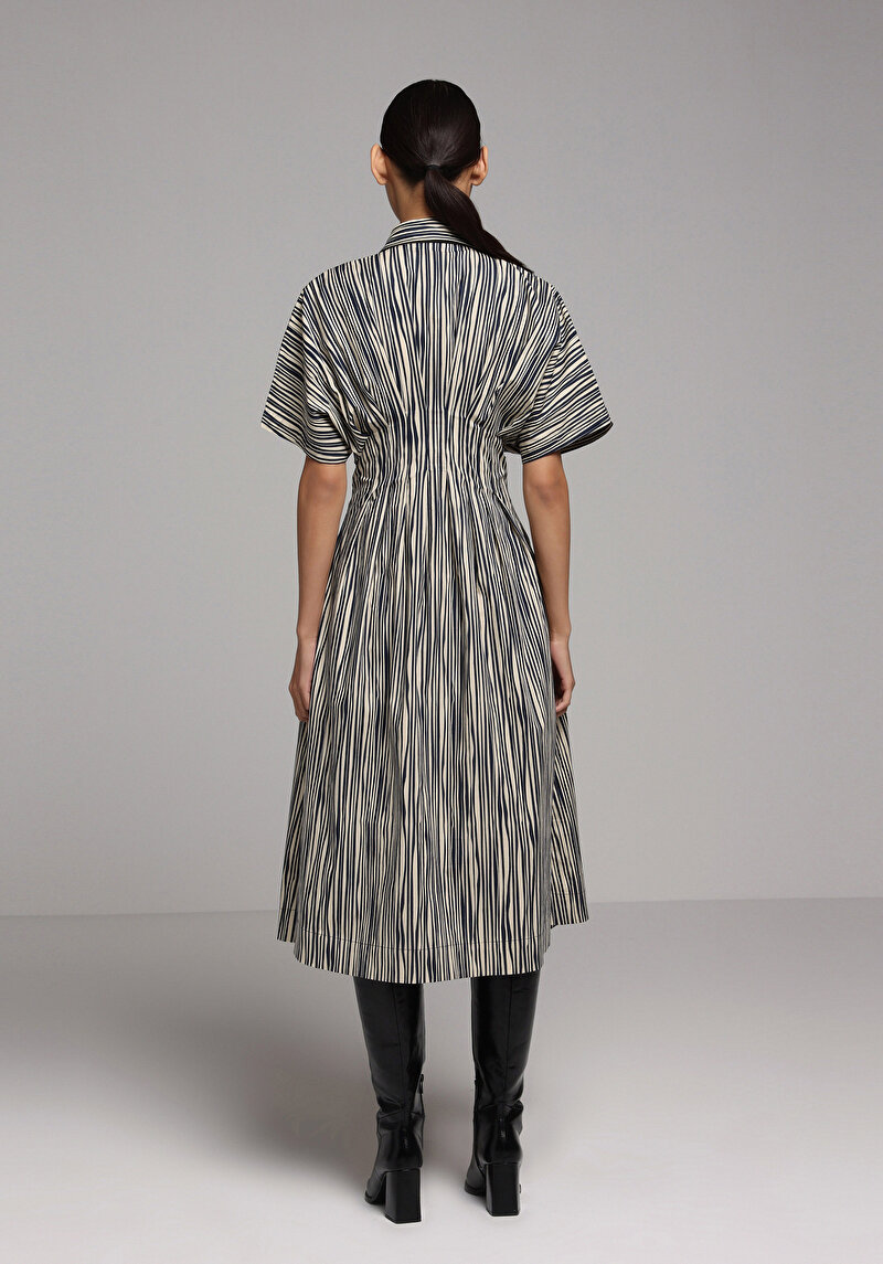 Imagine a Rochie De Dama Albastru Marin Regular Fit Cl1079048