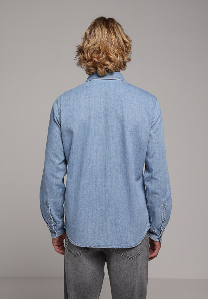 Imagine a Camasa Cu Maneca Lunga De Barbati Regular Fit Cl1079646