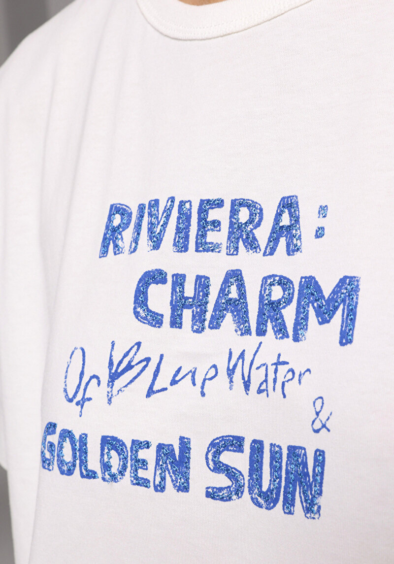 Afișați detalii pentru Tricou Cu Maneca Scurta De Dama Alb Regular Fit  Cl1078915