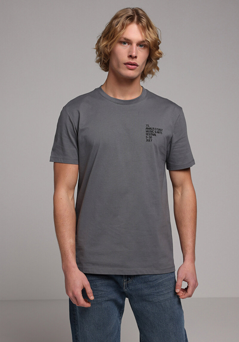 Imagine a Tricou Cu Maneca Scurta De Barbati Regular Fit Cl1079723