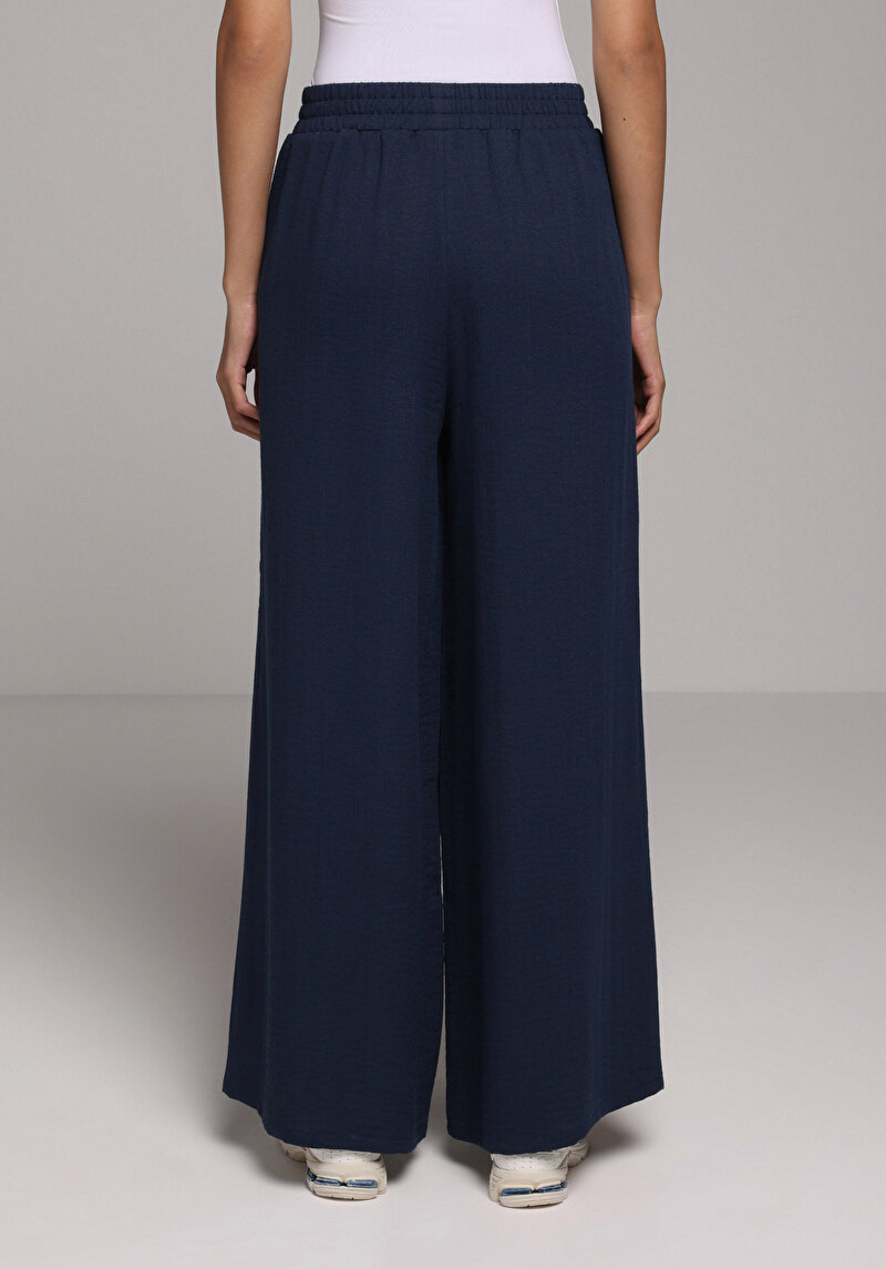 Afișați detalii pentru Pantaloni De Dama Albastru Marin Regular Fit  Cl1079430