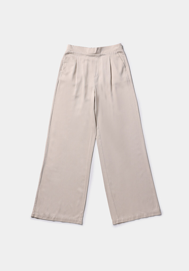 Afișați detalii pentru Straigt Fit Talie Joasă Picior Drept Pantaloni Bej Pentru Femei