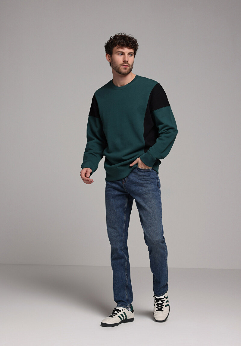 Imagine a Pantaloni De Barbati Albastru Regular Fit 067 Jack Cl1078176