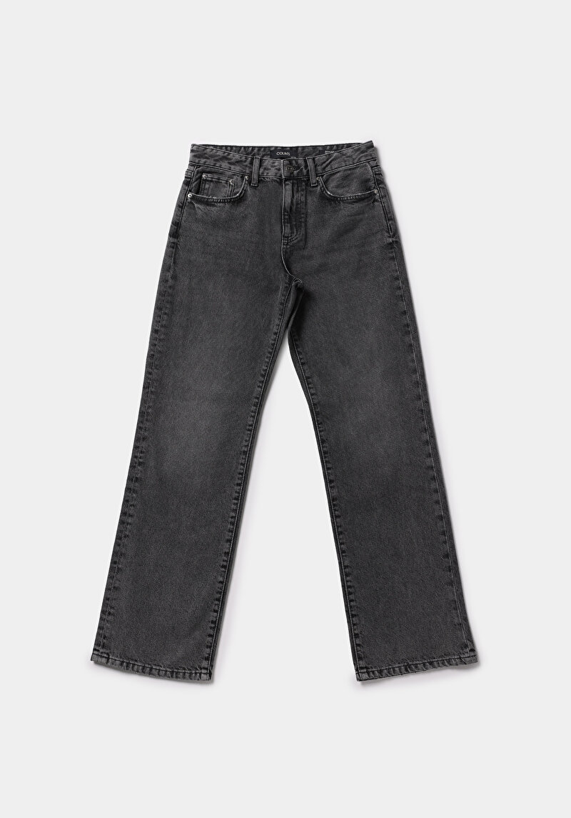 Afișați detalii pentru Pantaloni De Dama Negru Straight Fit  Cl1078210