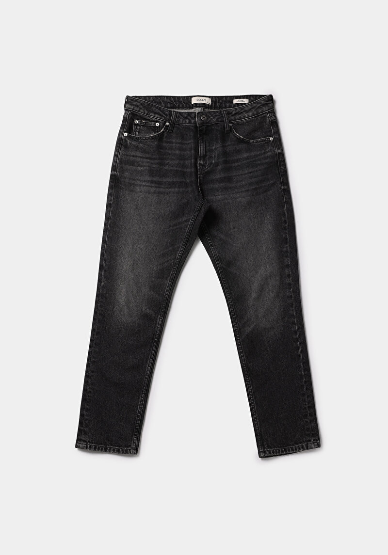 Afișați detalii pentru Pantaloni De Barbati Negru Regular Fit 067 Jack Cl1078424