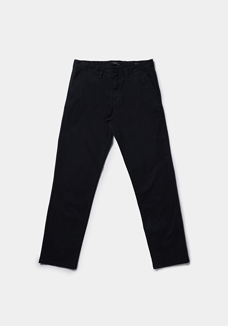 Afișați detalii pentru Pantaloni De Barbati Albastru Marin Regular Fit  Cl1049750