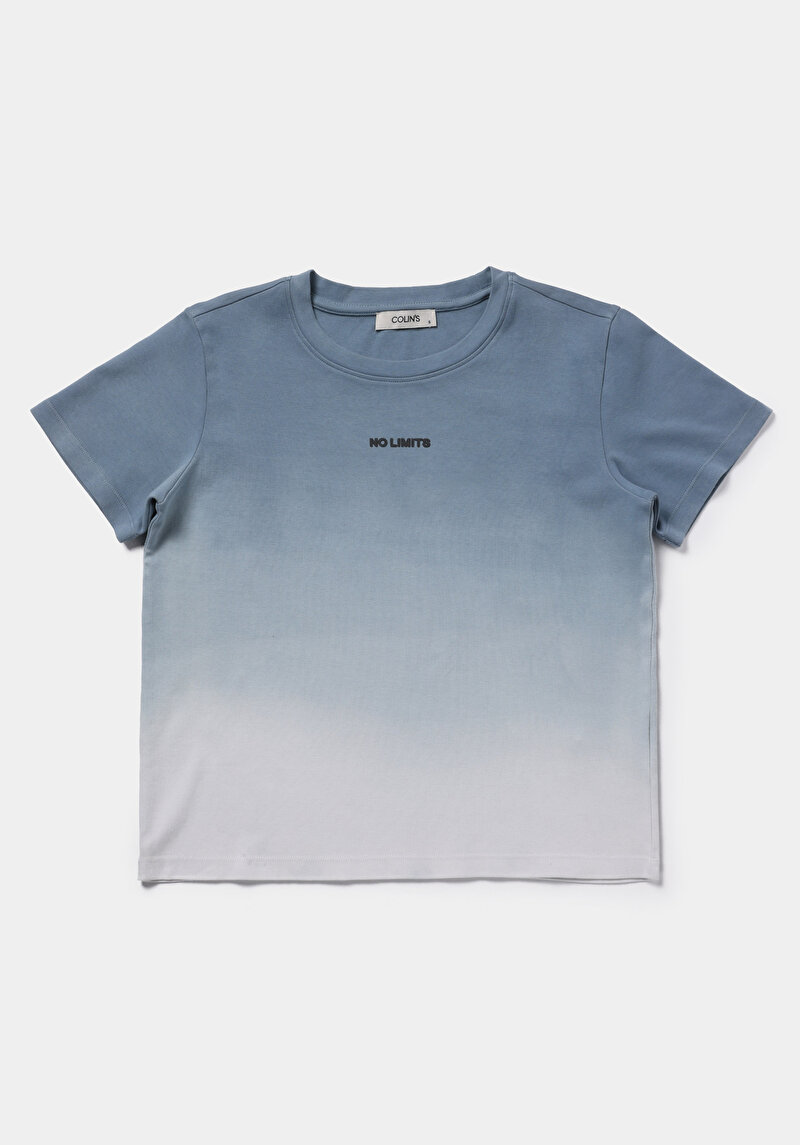 Afișați detalii pentru Tricou Cu Maneca Scurta De Dama Albastru Marin Regular Fit  Cl1078648