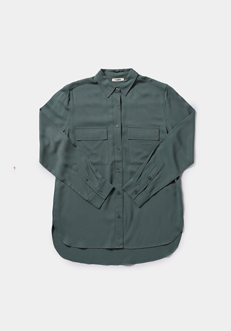 Afișați detalii pentru Camasa Cu Maneca Lunga De Dama  Regular Fit  Cl1078737