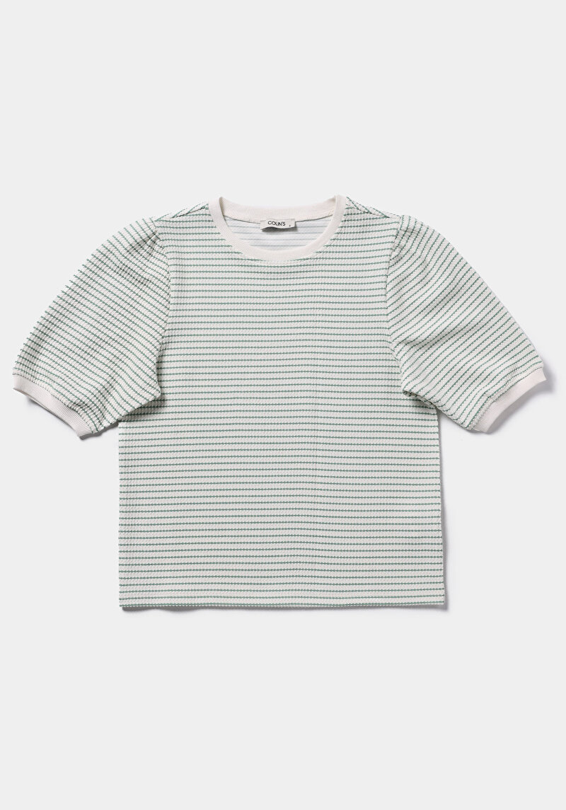 Afișați detalii pentru Tricou Cu Maneca Scurta De Dama Verde Slim Fit  Cl1079145