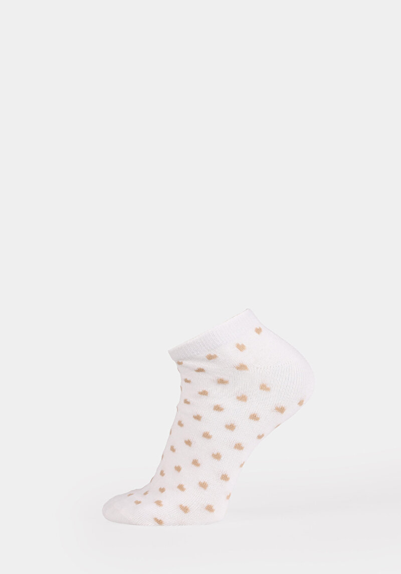 Imagine a Sosete De Dama Ecru Modern Fit  Cl1081035