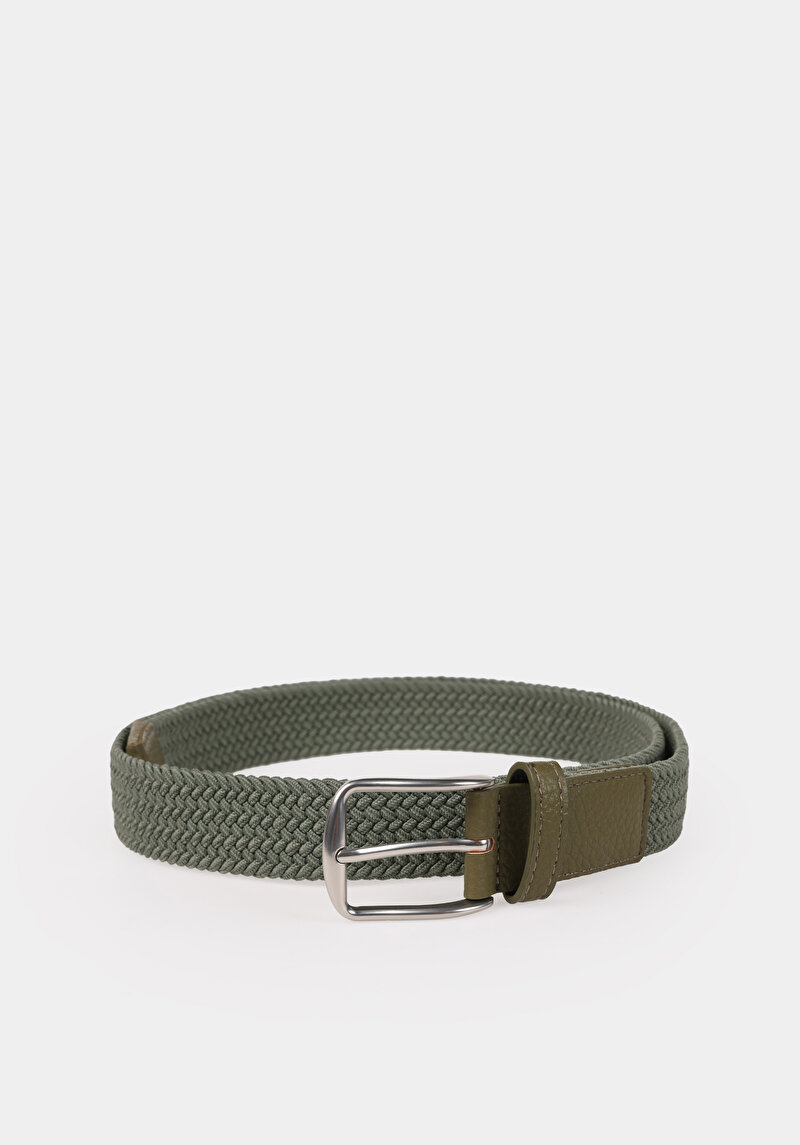 Imagine a Curea De Barbati Kaki Modern Fit Cl1073791