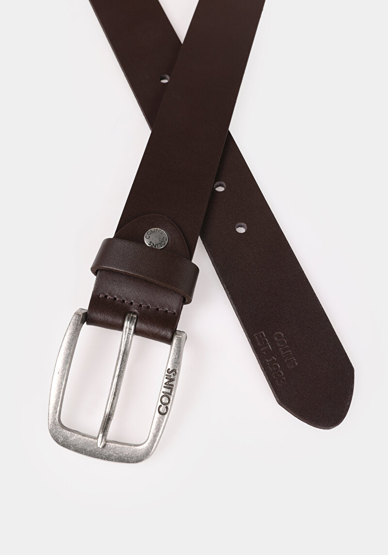 Imagine a Curea De Barbati Maro Modern Fit  Cl1079207