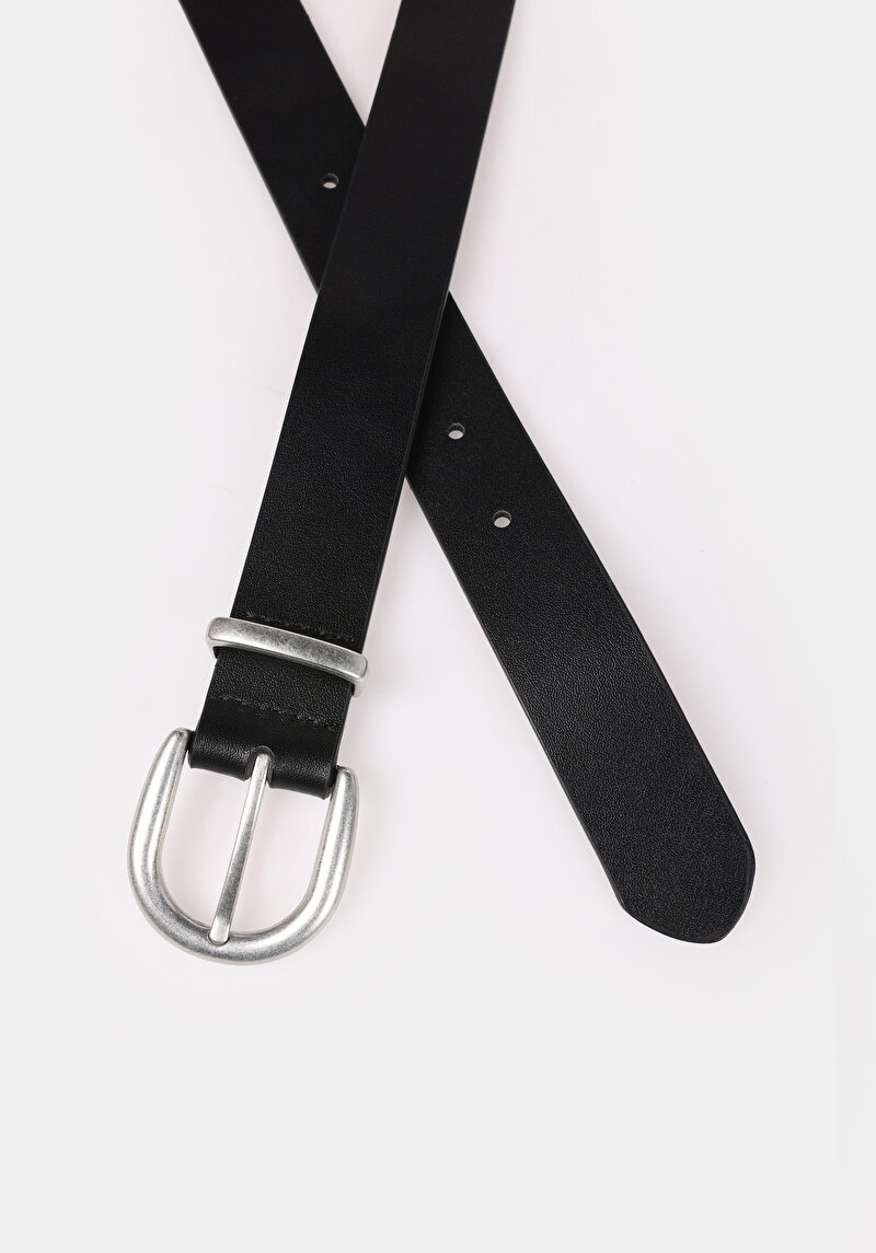 Afișați detalii pentru Curea De Dama Negru Modern Fit  Cl1079252