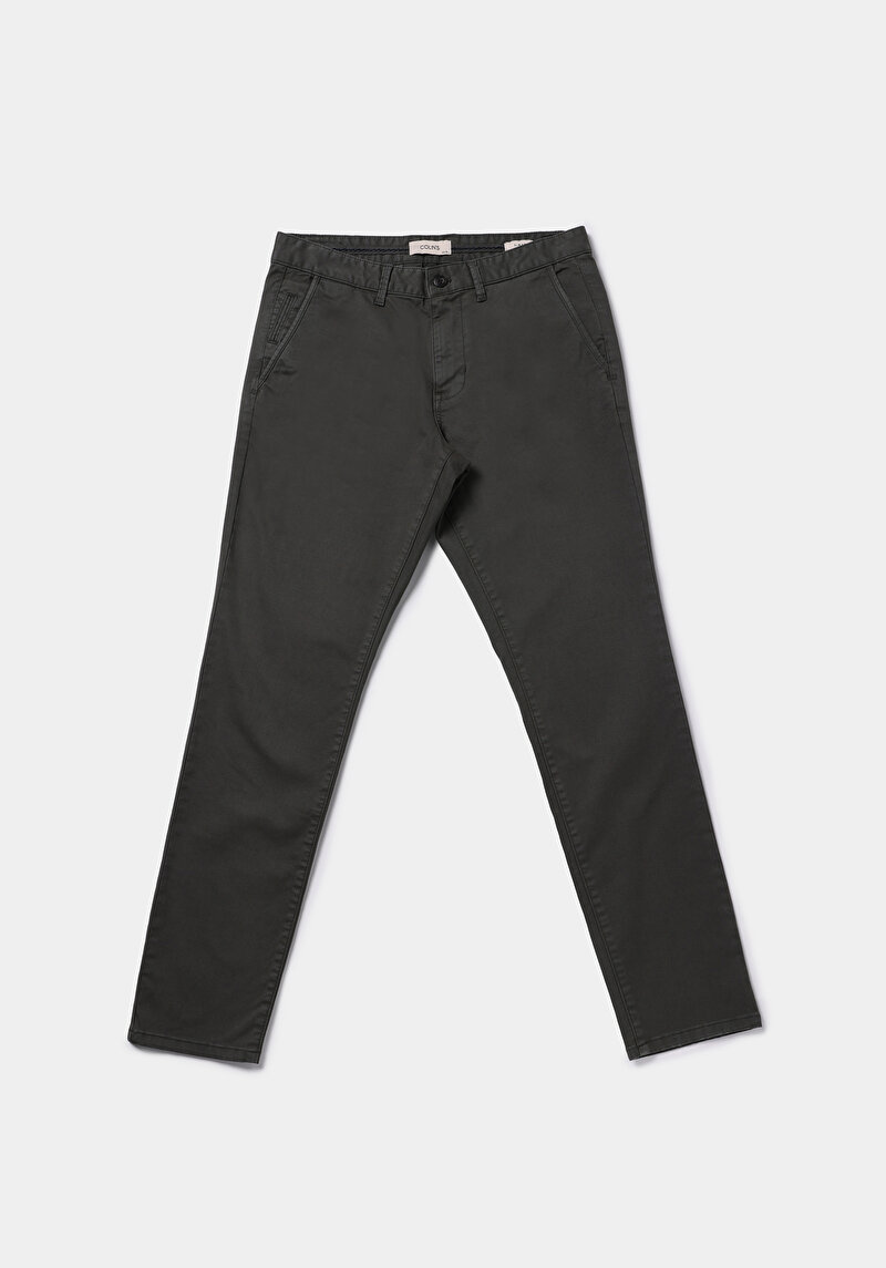 Afișați detalii pentru Pantaloni De Barbati Verde Slim Fit  Cl1049749