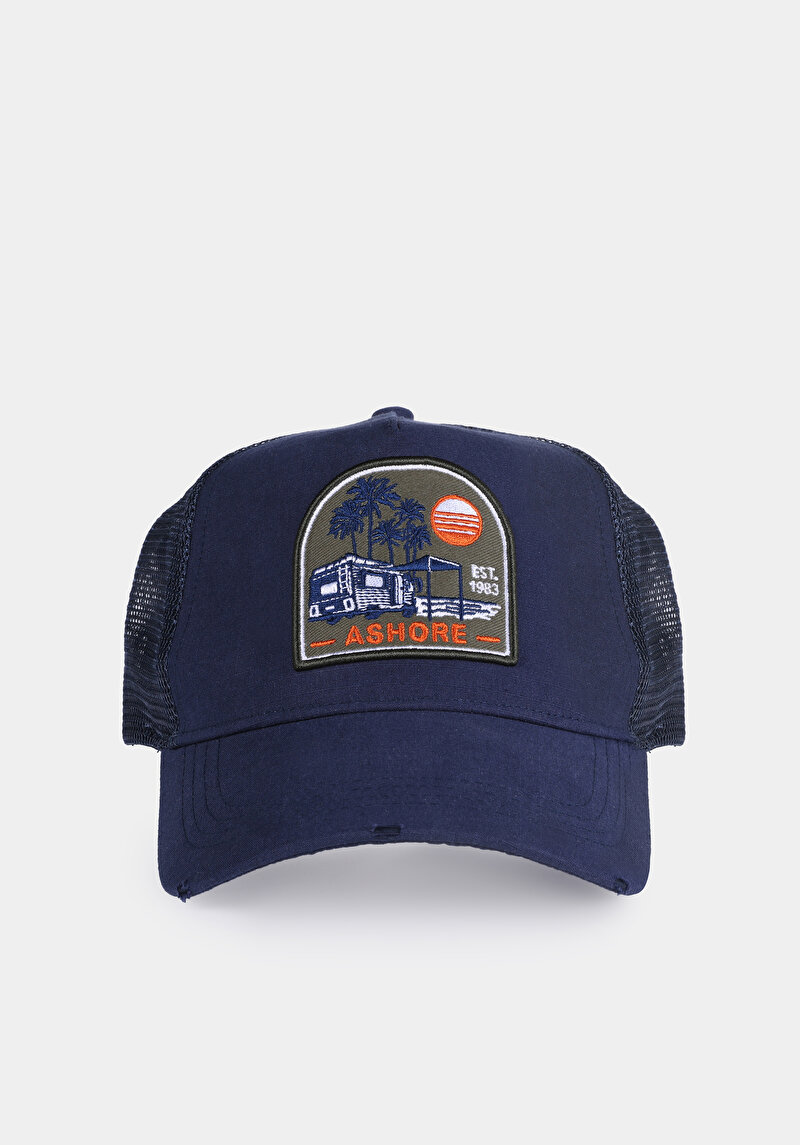 Imagine a Sapca De Barbati Albastru Marin Modern Fit  Cl1079175