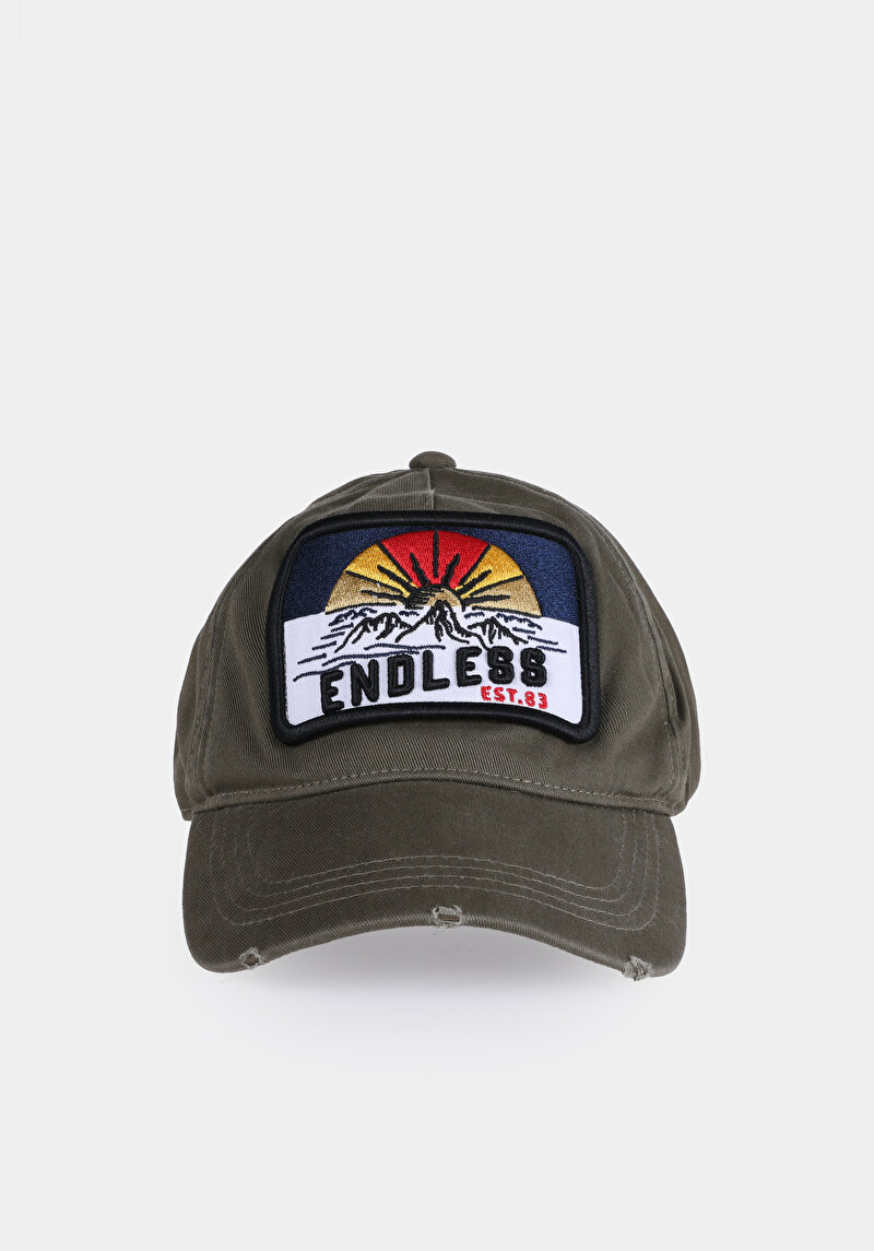 Imagine a Sapca De Barbati Kaki Modern Fit  Cl1079195