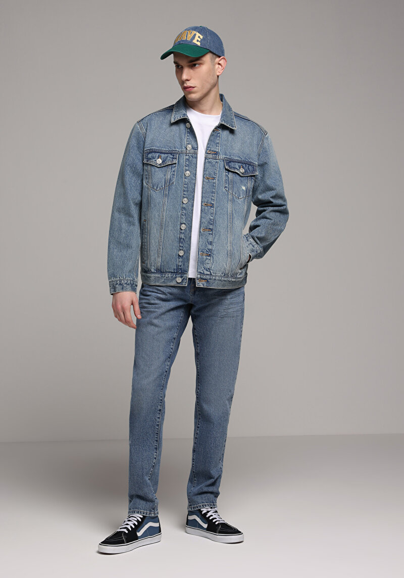 Imagine a Pantaloni De Barbati  Slim Fit 041 Danny Cl1079607