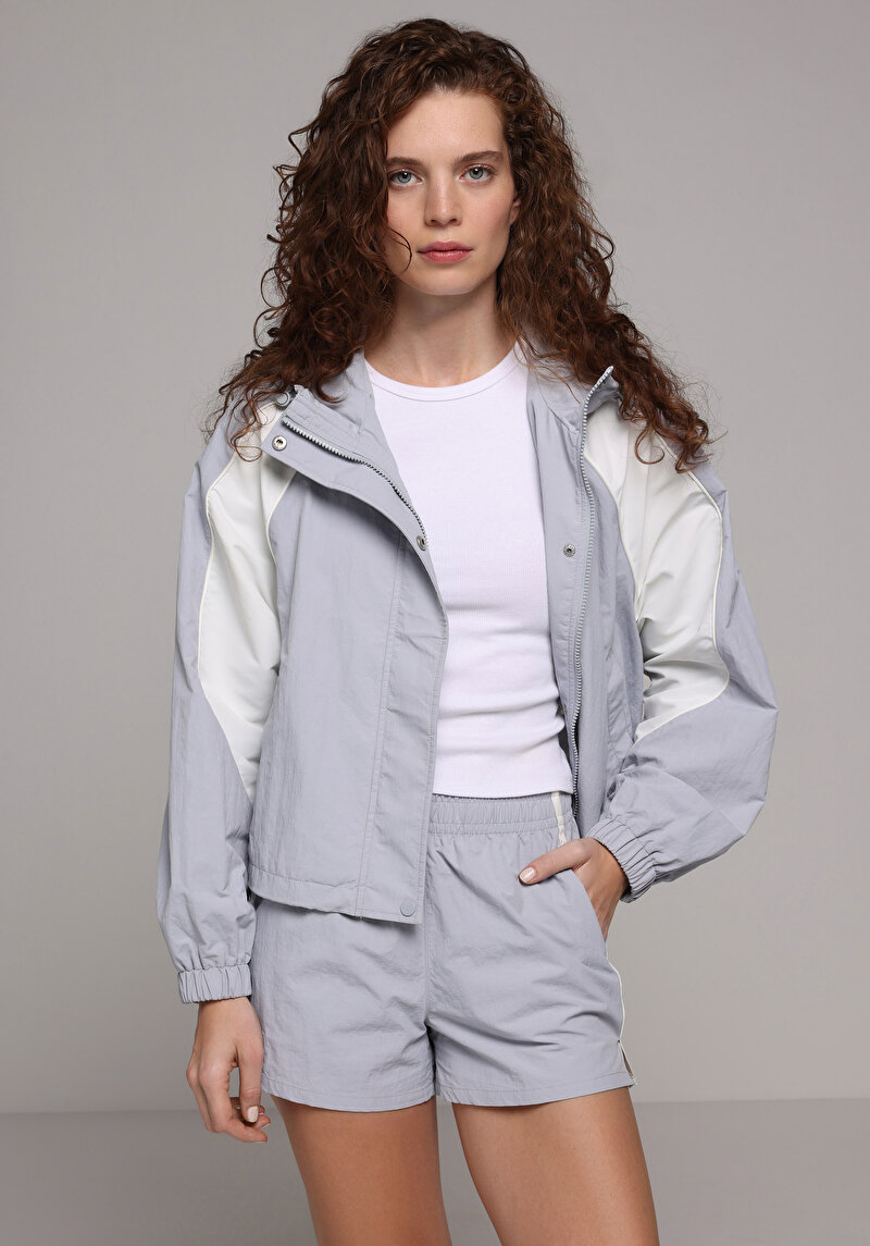 Imagine a Jacheta De Dama Albastru Regular Fit  Cl1078942