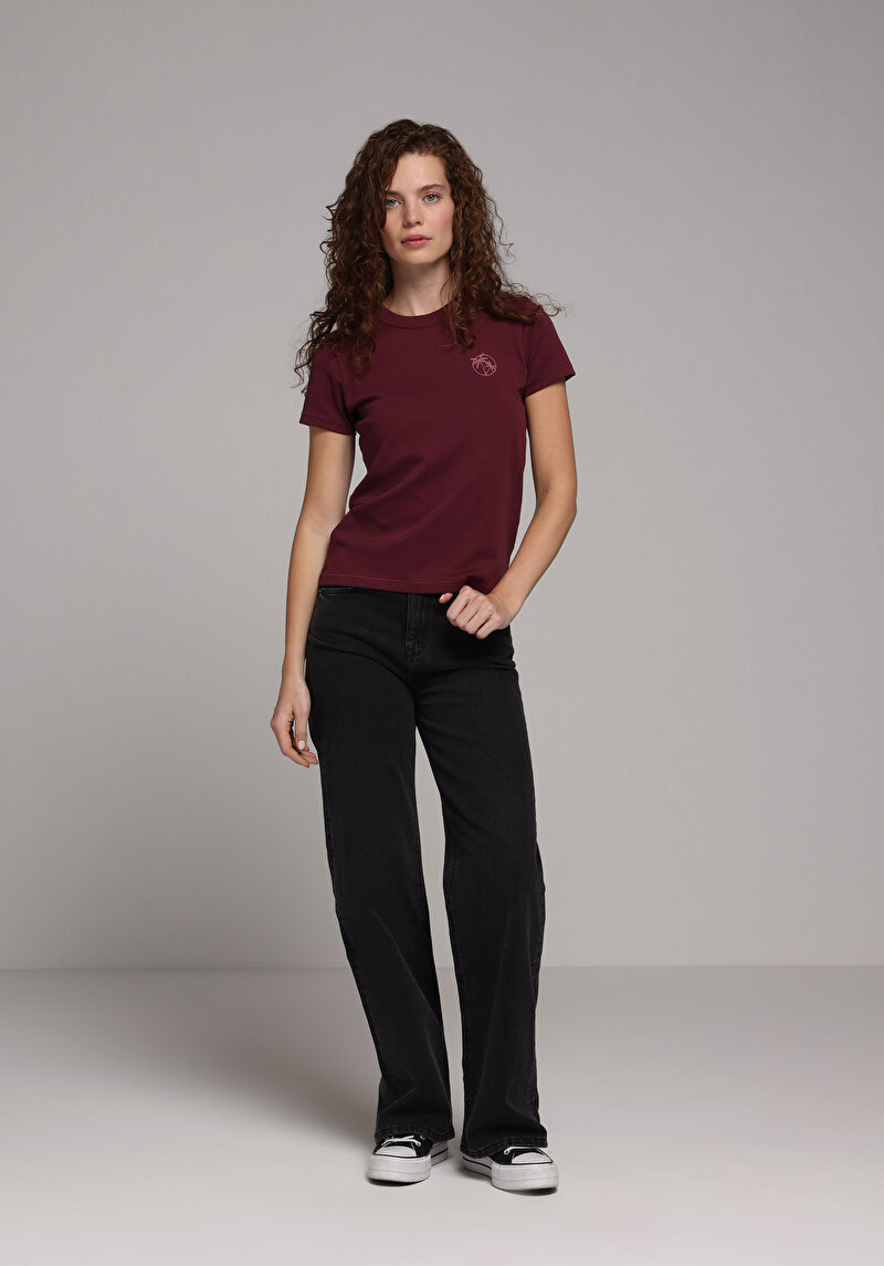 Imagine a Pantaloni De Dama Regular Fit 970 Berry Cl1079858