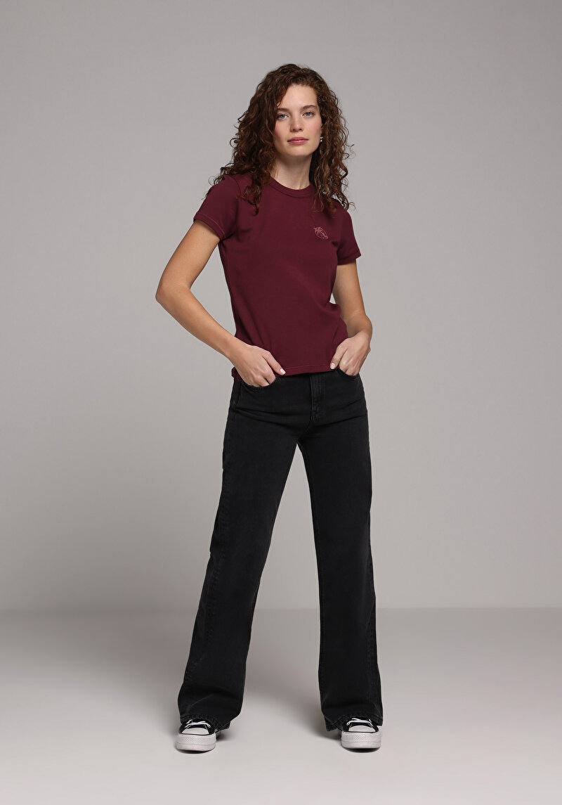 Afișați detalii pentru Pantaloni De Dama  Regular Fit 970 Berry Cl1079858
