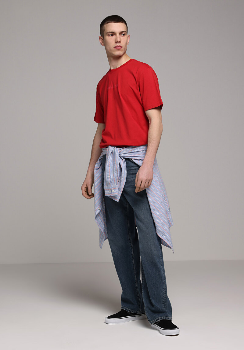 Imagine a Tricou Cu Maneca Scurta De Barbati Roşu Cl1059890