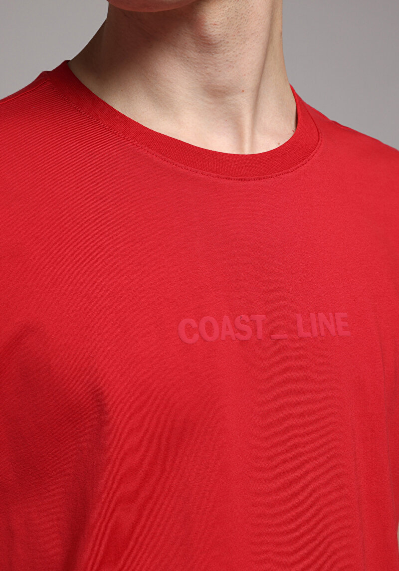 Imagine a Tricou Cu Maneca Scurta De Barbati Roşu Cl1059890