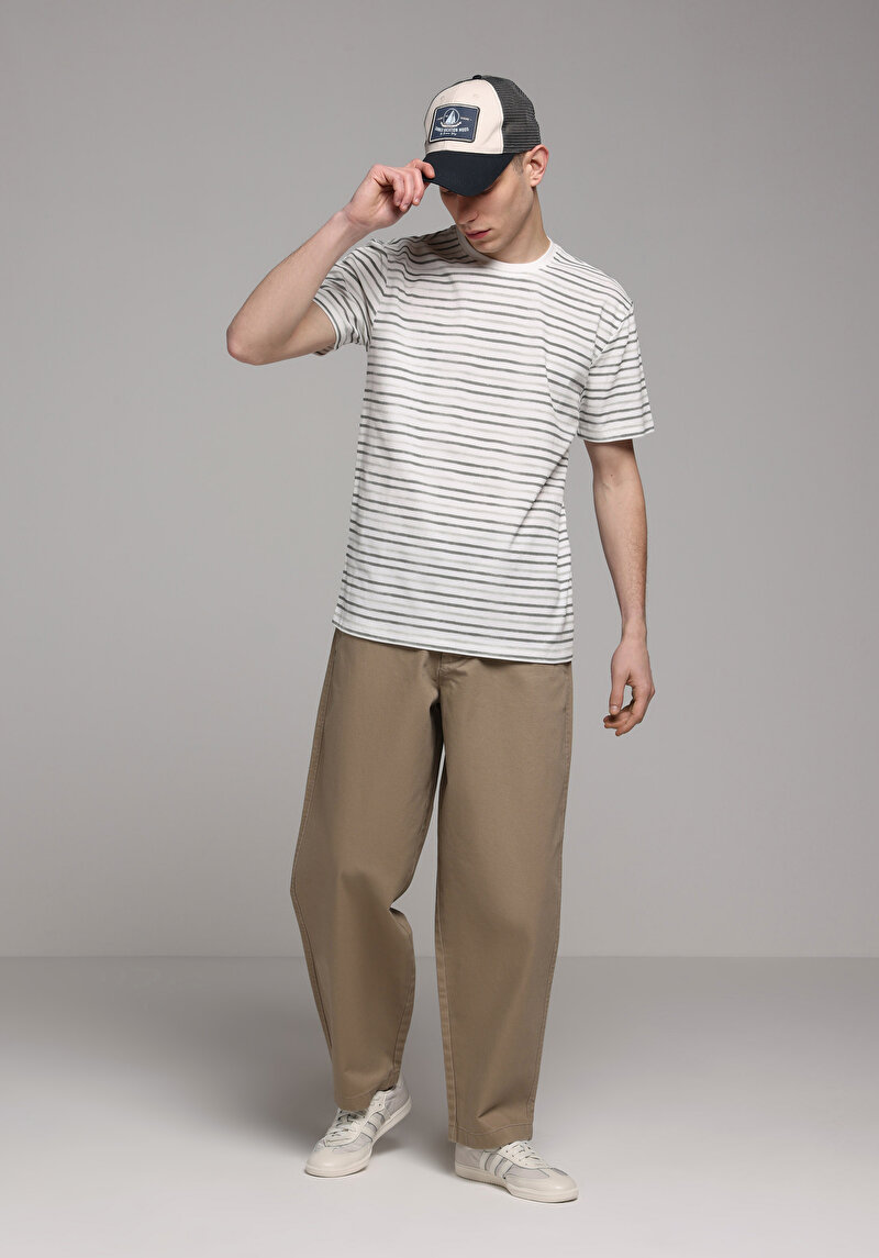 Imagine a Tricou Cu Maneca Scurta De Barbati Verde Regular Fit Cl1079441