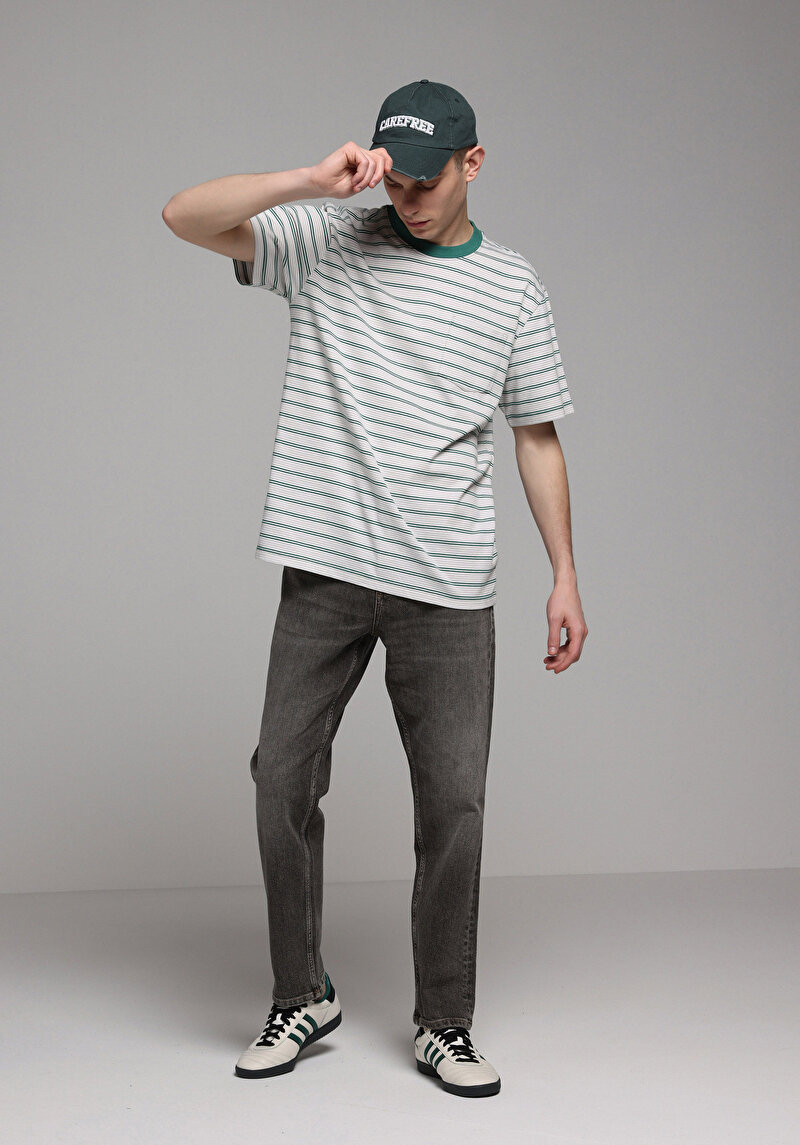 Imagine a Tricou Cu Maneca Scurta De Barbati Verde Comfort Fit Cl1078663