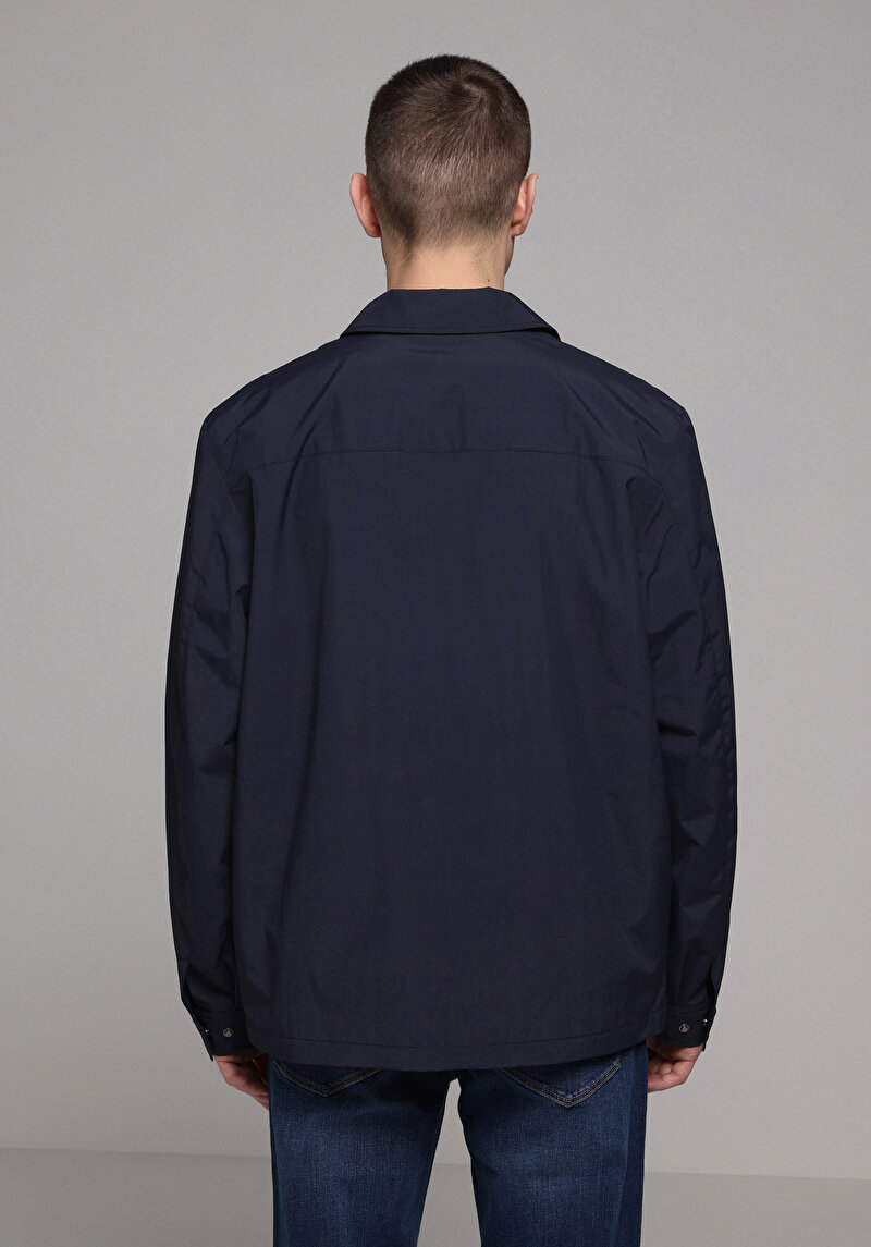 Afișați detalii pentru Jacheta De Barbati Albastru Marin Regular Fit  Cl1079108