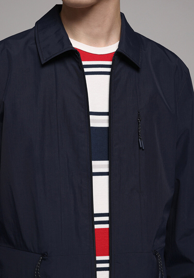 Imagine a Jacheta De Barbati Albastru Marin Regular Fit Cl1079108