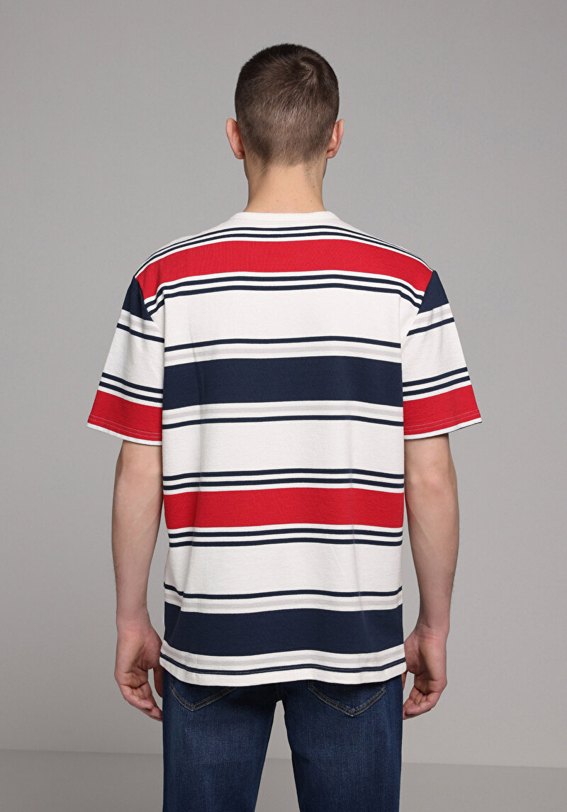 Imagine a Tricou Cu Maneca Scurta De Barbati Alb Comfort Fit Cl1079296