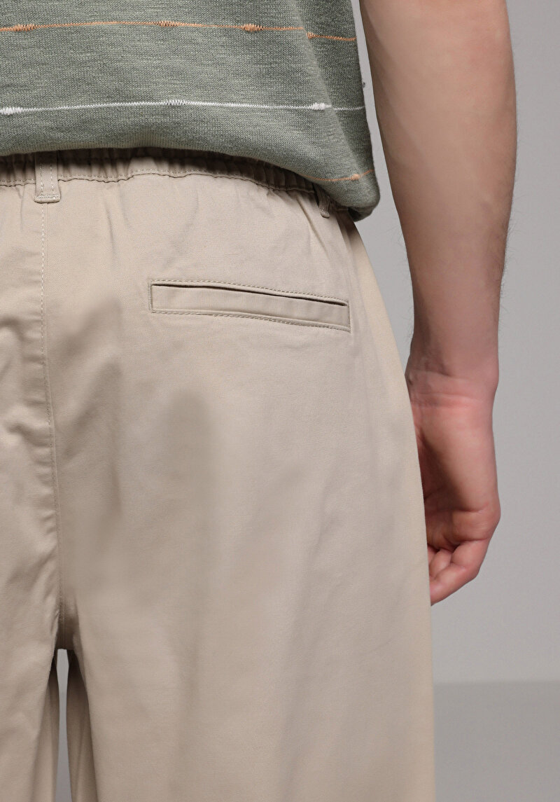 Afișați detalii pentru Pantaloni De Barbati Bej Regular Fit  Cl1079372