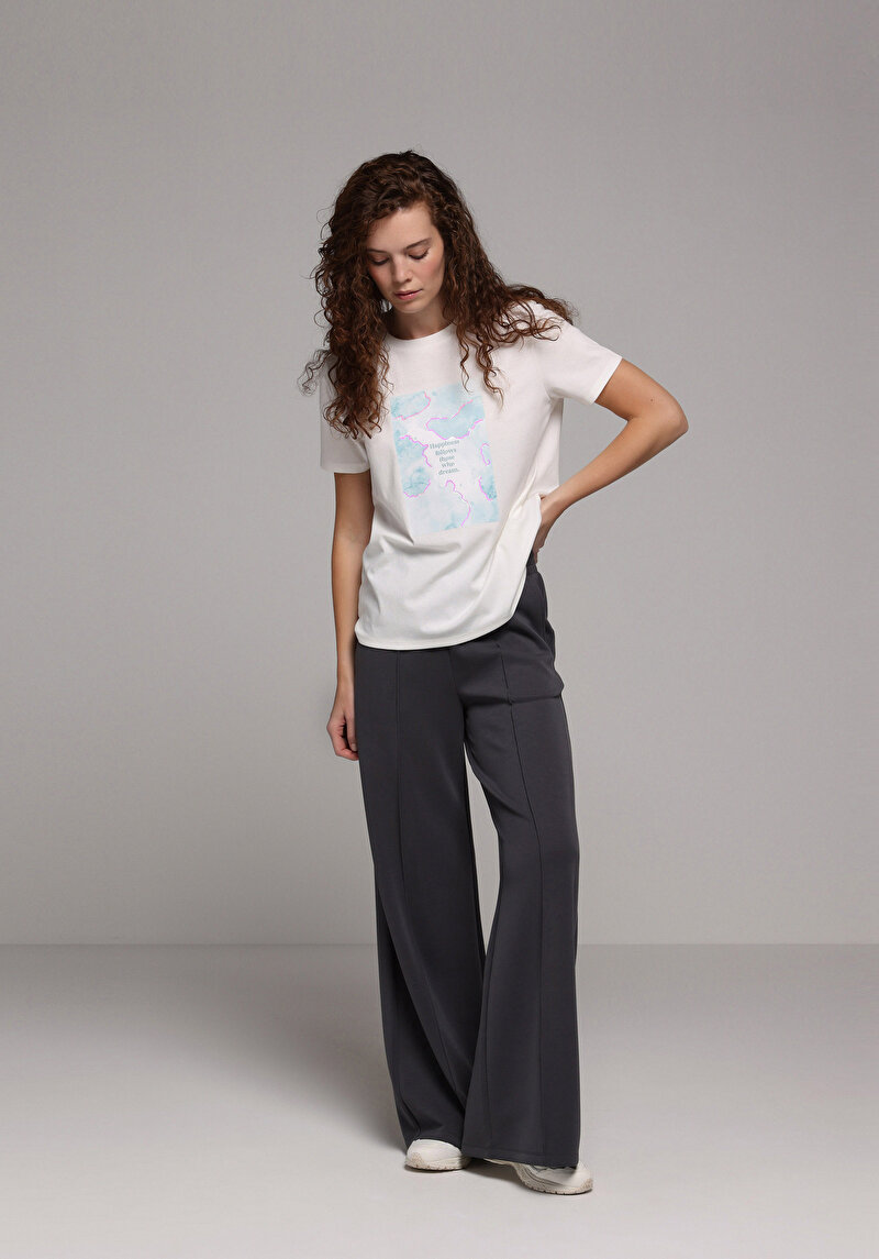 Imagine a Pantaloni De Trening De Dama Antracit Regular Fit  Cl1077959