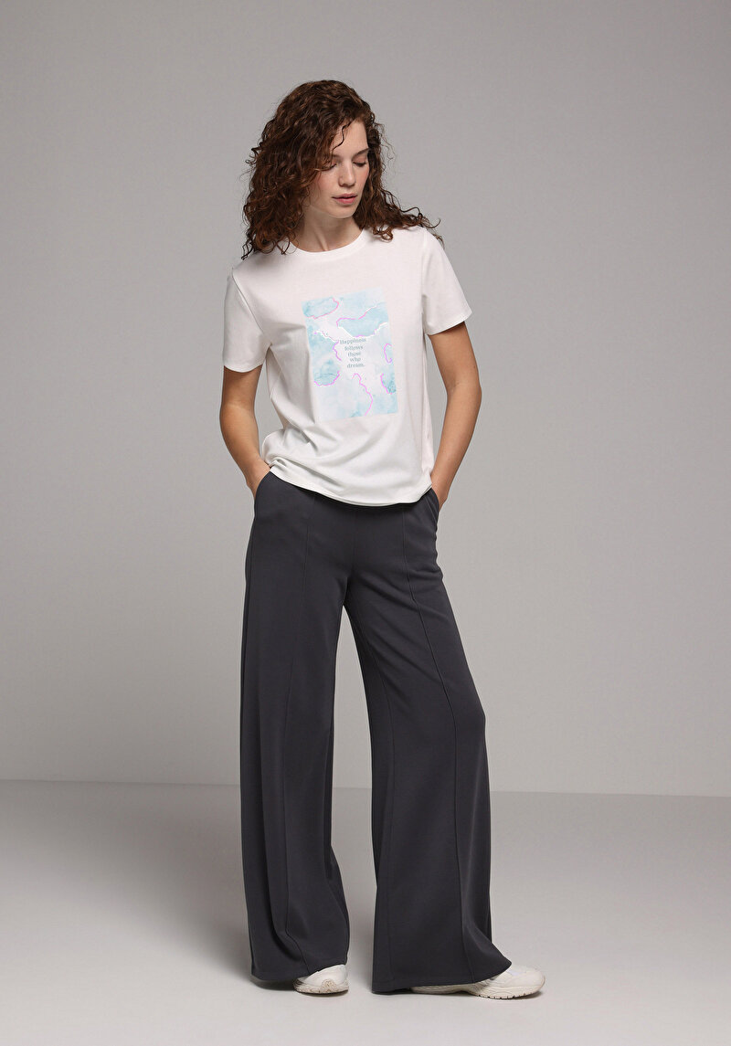 Afișați detalii pentru Pantaloni De Trening De Dama Antracit Regular Fit  Cl1077959