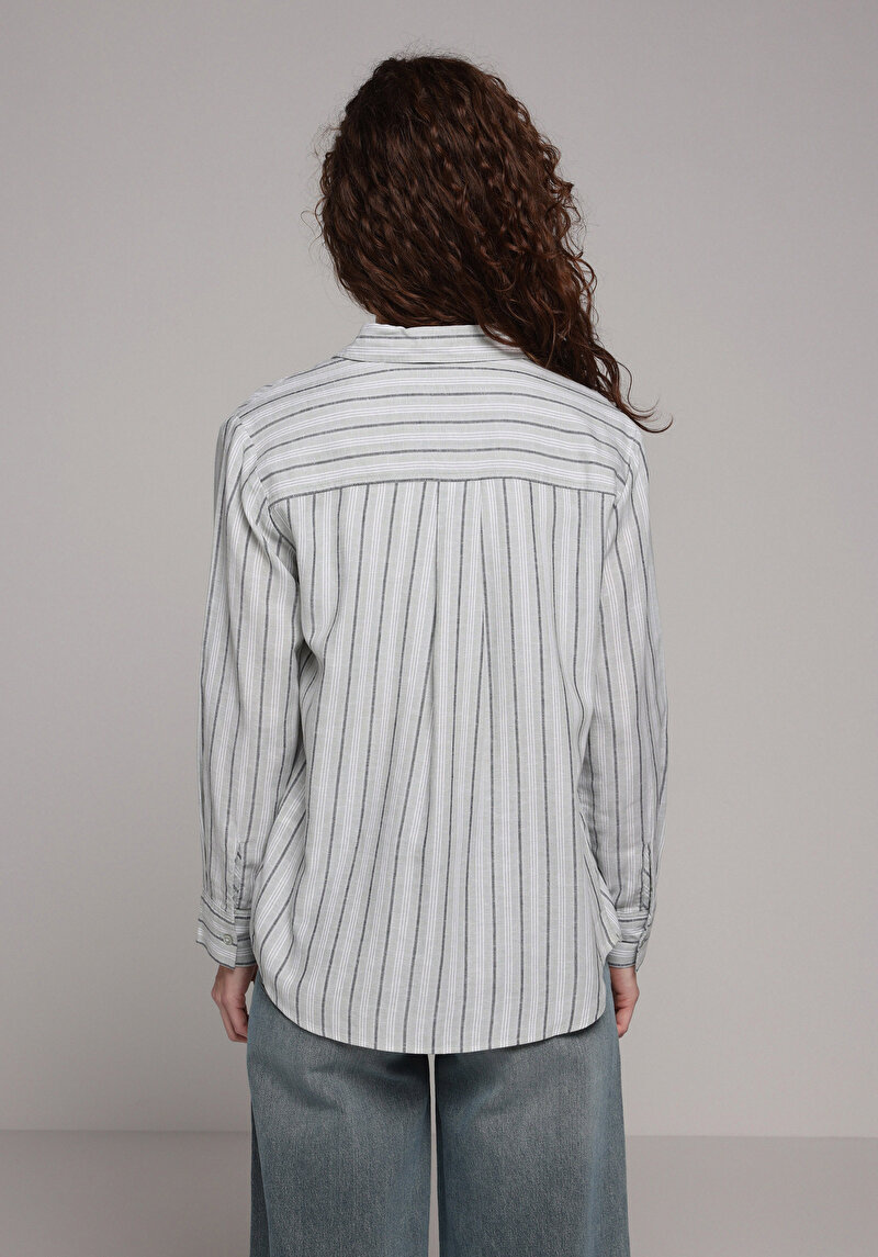 Imagine a Camasa Cu Maneca Lunga De Dama Verde Fashion Fit  Cl1079160