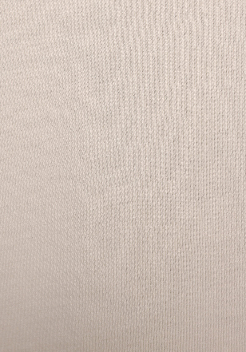 Afișați detalii pentru Tricou Cu Maneca Scurta De Dama Bej Boxy Fit  Cl1079348